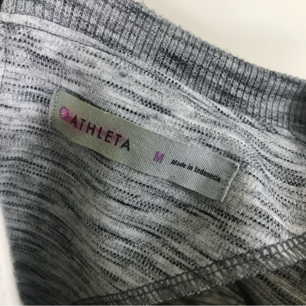 ATHLETA | En Route Ponte Heather Gray Casual A Line Dress - Picture 6 of 6